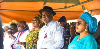 Gov. Diri Attends Funeral of Late Chief, Imomotimi Ebienfa