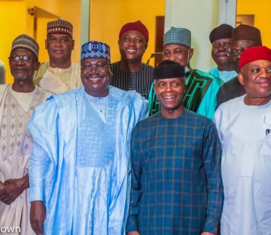 Osinbajo seeks Senate APC Caucus support over presidential bid