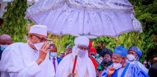 President Buhari meets victims of Kano explosion, expresses sorrow