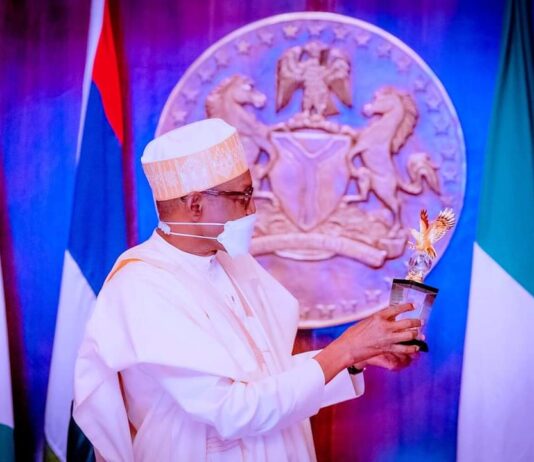 President Buhari honoured with Global Integrity and Anti-Corruption Award of Excellence
