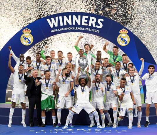 Real Madrid Beat Liverpool To Win 2021/2022 Champions League