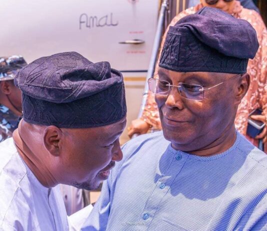 Governor Fintiri Congratulates Atiku Abubakar