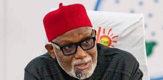 Rotate power to the South to retain presidency, Gov Akeredolu tells APC