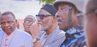 Owo Attack: Akeredolu Directs Flags To Fly At Half-Mast For 7 Days