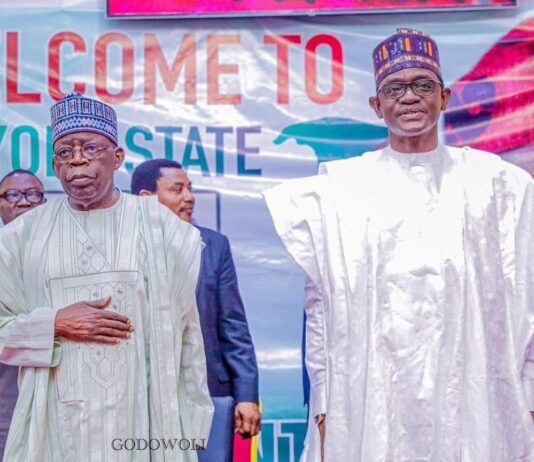 Gov. Buni congratulates Tinubu