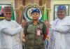 Governor Bello decorates ADC, other with new ranks
