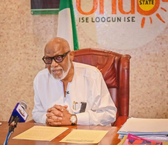 June 12: We Must Deepen Our Democratic Values – Akeredolu