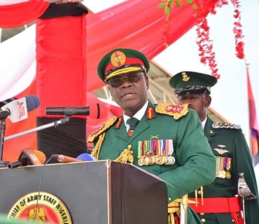 COAS urged passing out recruits to surmount security challenges in Nigeria
