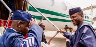 Osinbajo leaves for Africa CEO Forum in Abidjan