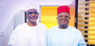 Governor Umahi visits Education Minister, Mallam Adamu