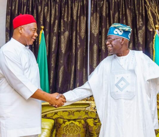 Tinubu meets with Gov Uzodimma, other APC leaders from the South-East