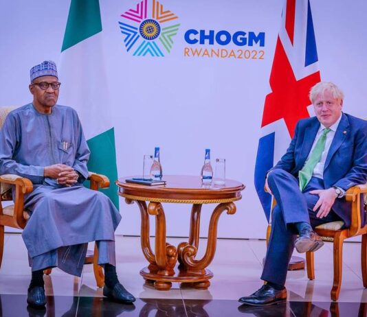 Buhari to Boris Johnson: I’m not running for another term in office