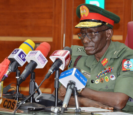 Nigerians Must Trust The Military For Insecurity To End – CDS Irabor