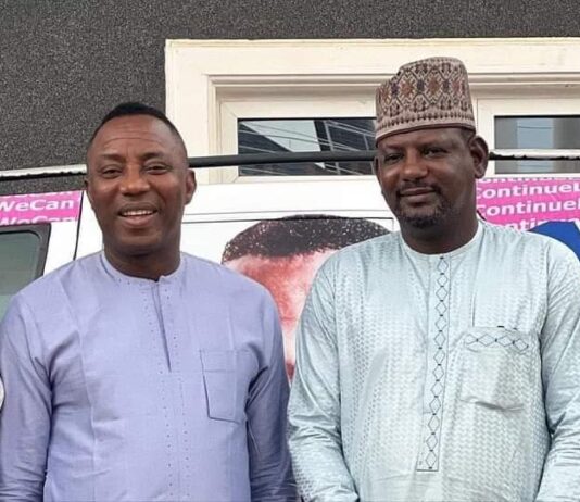 2023: Sowore Announces Lawyer, Haruna, As Running Mate, Says AAC Will Defeat APC, PDP, Others