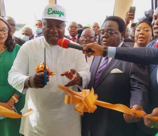 Gov. Ugwuanyi inaugurates, names Enugu State Customary Court of Appeal Headquarters after Hon. Justice Nweze