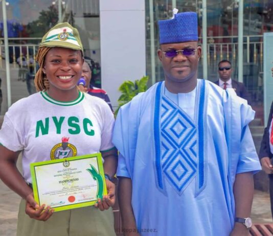 Kogi gov. Offers outstanding corps member automatic employment