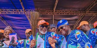 Osun Election: Gov Akeredolu, Asiwaju Tinubu, others campaign for Oyetola