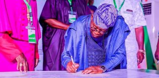 Osun Guber: Oyetola signs Peace Accord, reiterates commitment to violence-free, fair, credible election