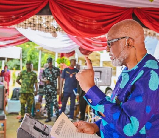 We’ll smoke criminals out of their hidings in Ondo – Gov Akeredolu