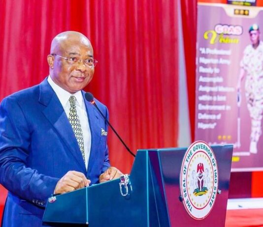 Gov Uzodimma dissolves Imo interim management committee chairmen