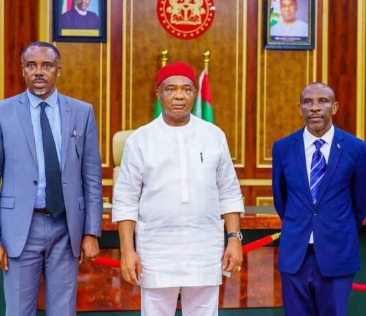 Gov Uzodimma swears in new Head of Service, Chief Political Adviser