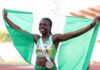 President Buhari Praises ‘Golden Girl’ Tobi Amusan For Victory At World Athletics