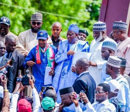 ASUU Strike: Gov Ganduje says crisis must be resolved as NLC, lecturers, CSOs visit him