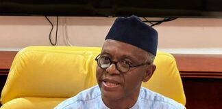 El-Rufai Reiterates Support For Bombardment Of Terrorists’ Camps
