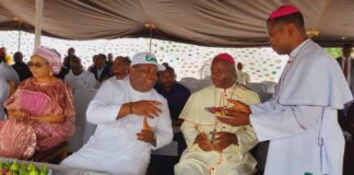 Enugu Catholic Diocese lauds Gov. Ugwuanyi, Peter Mbah’s invaluable support