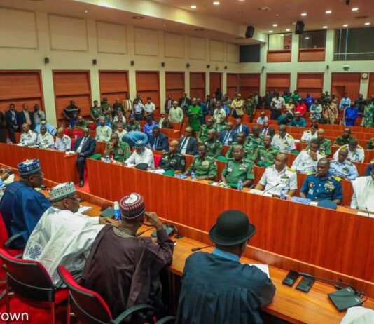 Senate Leadership in crucial talks with Security chiefs over security situation in the countr