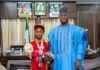 Gov. Yahaya Bello approves scholarship of N15m to 12-year-old Tennis prodigy
