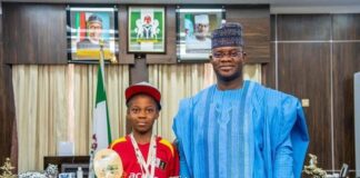 Gov. Yahaya Bello approves scholarship of N15m to 12-year-old Tennis prodigy
