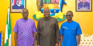 Gov. Diri receives two more APC defectors into PDP