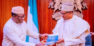 President Buhari congratulates Fayemi, NGF on election as FORAF President