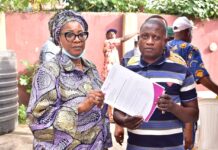 Fed. Rep, Akande-Sadipe Settles Medical Bill for Indigent Constituent, Empowers Physically Challenged