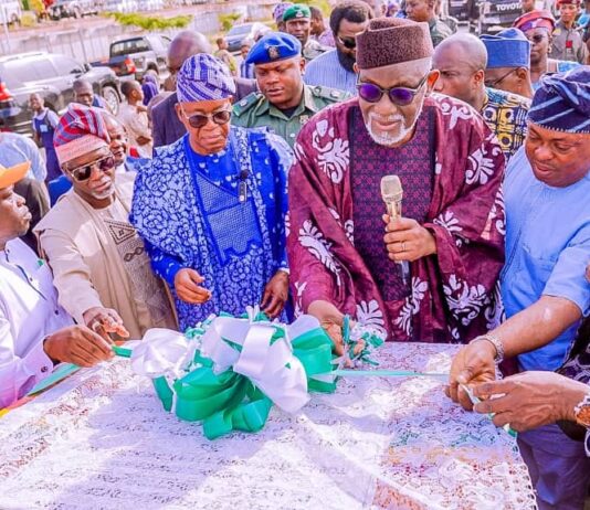 Infrastructure: Akeredolu inaugurates iconic Olaiya flyover in Osogbo