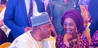 I’m Grateful For Your Support, Saraki Hails Wife On Wedding Anniversary