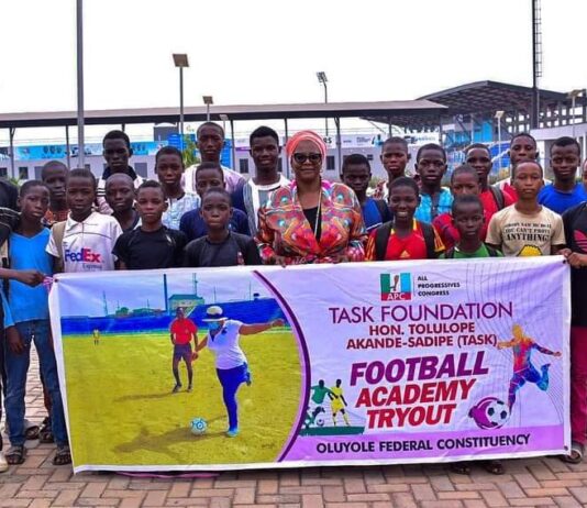 Lawmaker Sponsors Football Academy Tryout for 24 Constituents