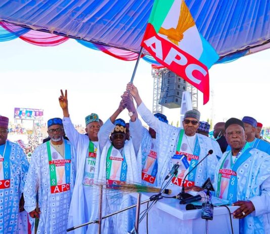 Buhari declares Tinubu as next President of Nigeria