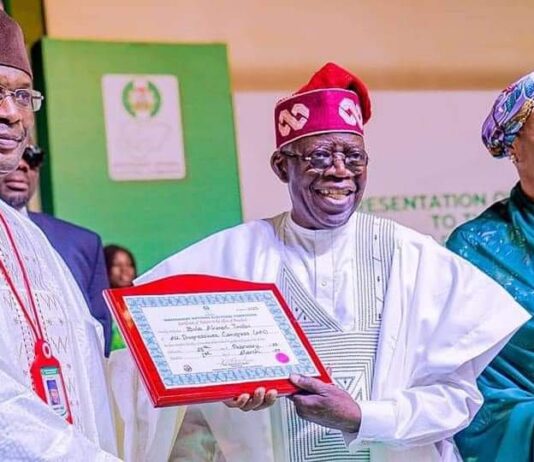 Tinubu, Shettima Pick Certificates Of Return