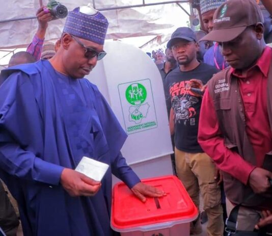 Elections: Zulum votes in Mafa, lauds smoothness of exercise
