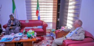 Re-election: Swiss Ambassador, Borno Emirs, Security heads pay Zulum congrats-visits