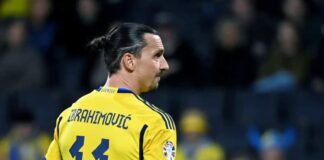 Ibrahimovic, 41, Becomes Euro Qualifying’s Oldest Player