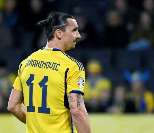 Ibrahimovic, 41, Becomes Euro Qualifying’s Oldest Player