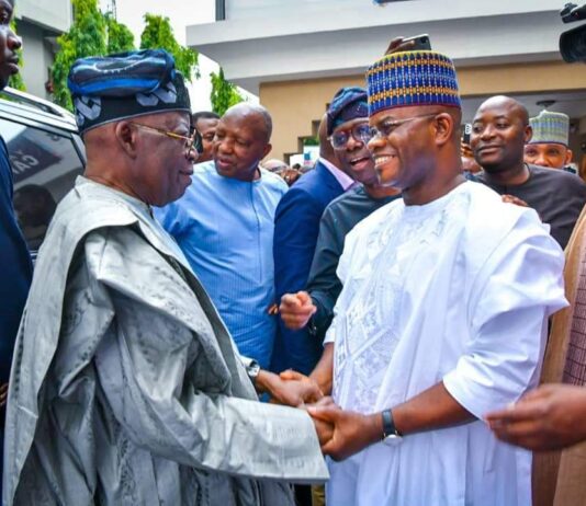 Gov Alhaji Yahaya Bello Hails President-elect Asiwaju Bola Ahmed Tinubu At 71