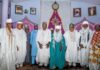 Kwara Gov leads victorious APC candidates on a thank-you-visit to Emir of Ilorin, first class monarchs