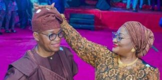 Oyetola felicitates wife on birthday, wedding anniversary