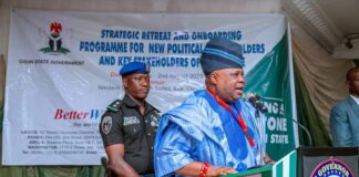 Executive Retreat: Governor Adeleke Reaffirms Five Point Agenda, Tasks Commissioners, Advisers on Good Governance