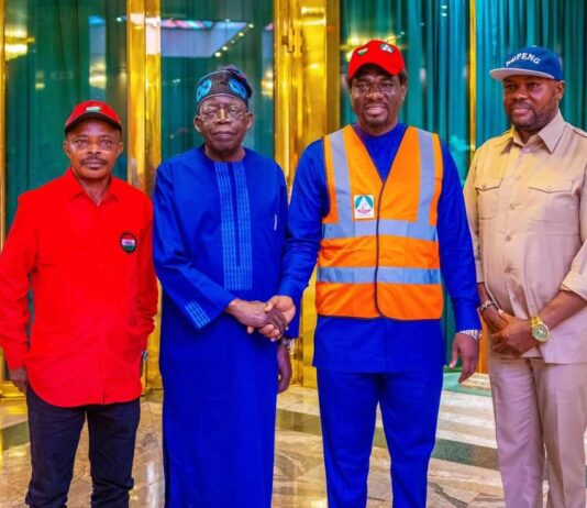 Labour Unions To Suspend Further Protest After Fruitful Meeting With President Tinubu