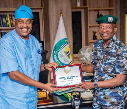 Ag. IGP Visits PSC Chair, Discusses Strengthening Mutual Relationship For Effective Policing Services